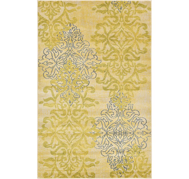 5' x 8' Damask Rug
