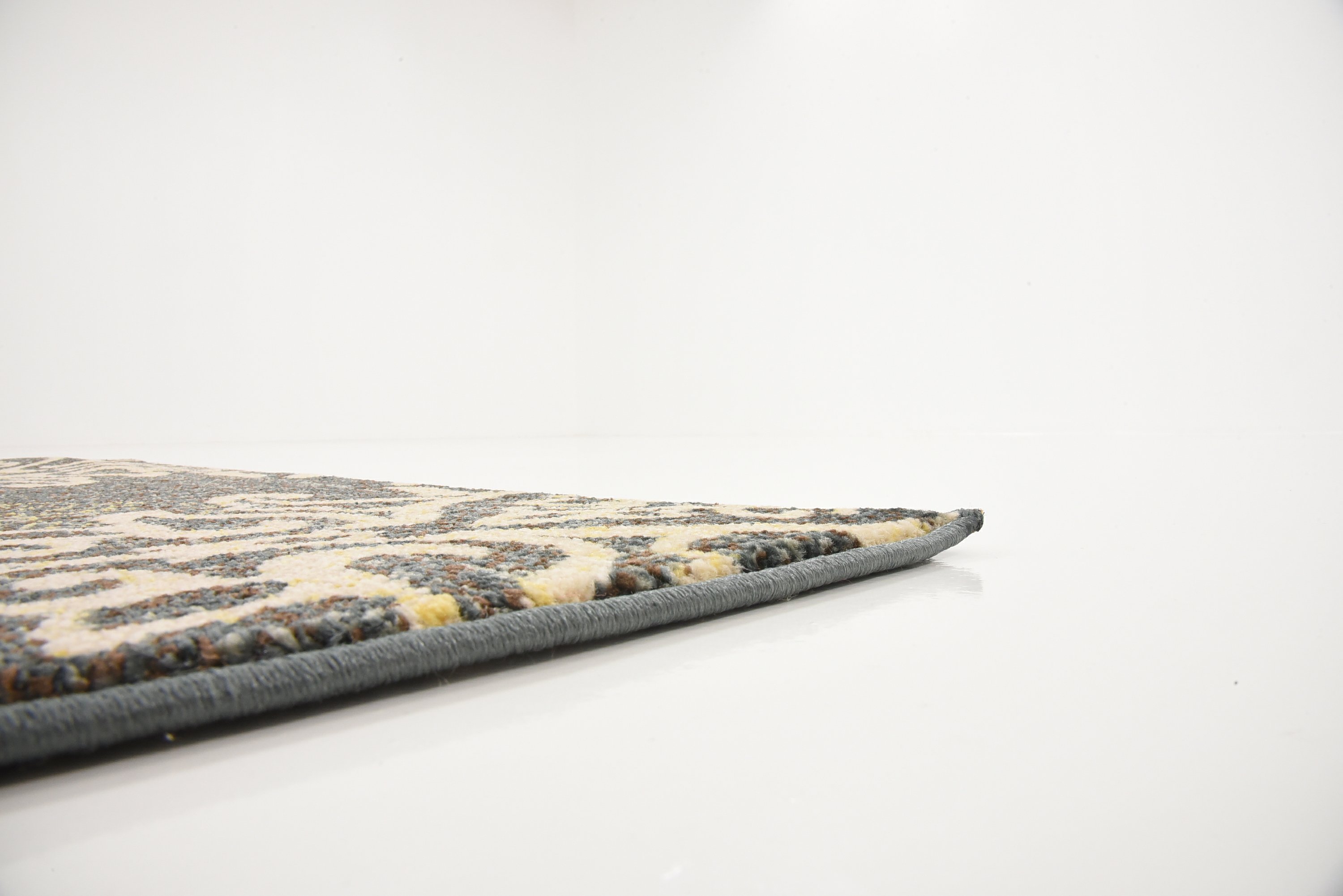 Blue 3' 3 x 5' 3 Damask Rug Area Rugs eSaleRugs