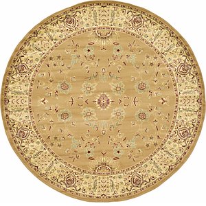 Unique Loom 8' x 8' Voyage Round Rug