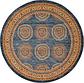 8' x 8' Kashkuli Gabbeh Round Rug thumbnail