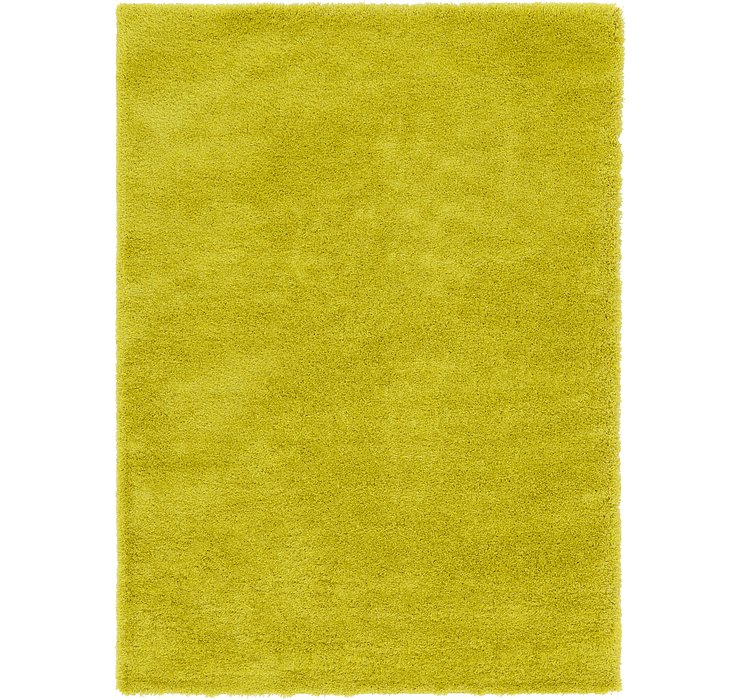 7' x 10' Luxe Solid Shag Rug