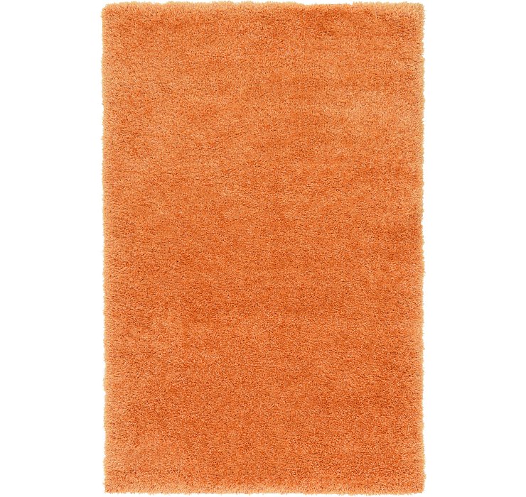 5' x 8' Luxe Solid Shag Rug