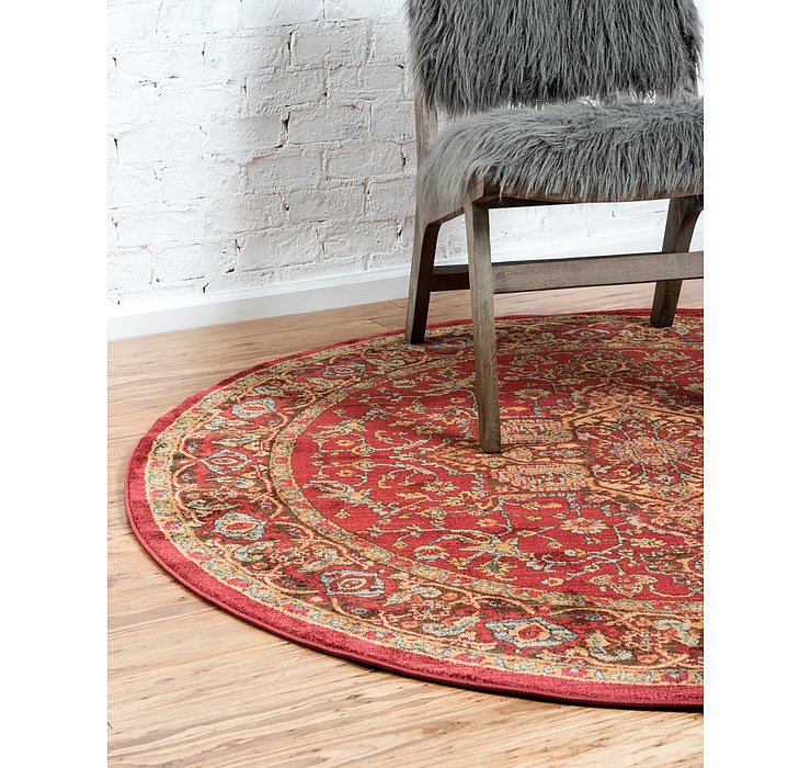 6' x 6' Serapi Round Rug