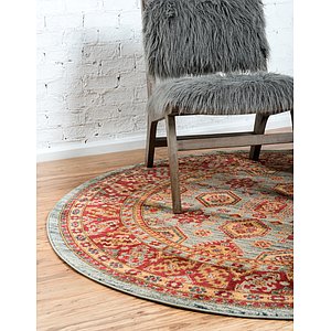 8' x 8' Serapi Round Rug