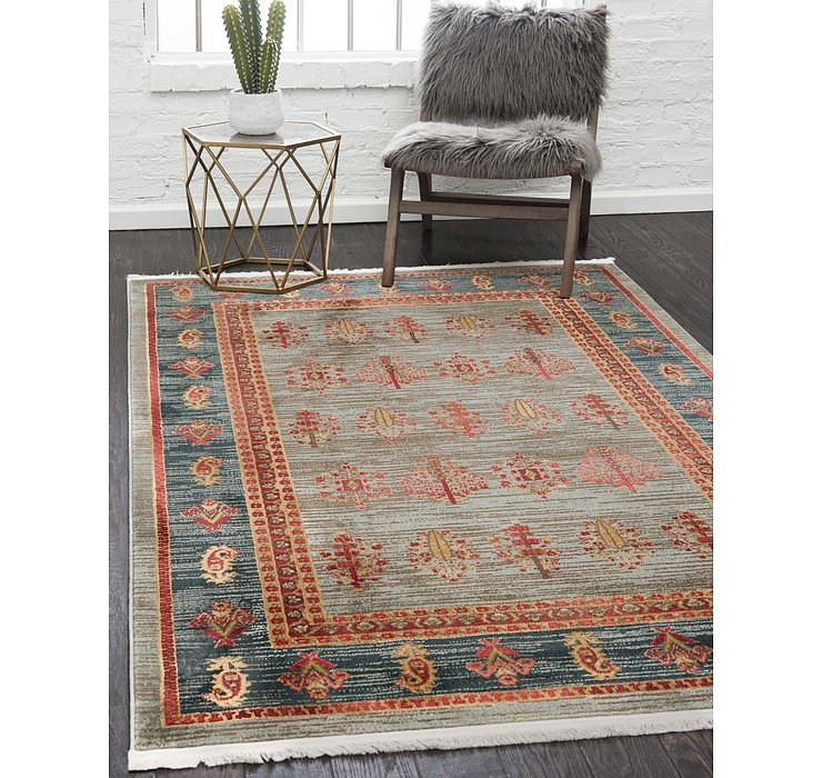 8' x 11' Kashkuli Gabbeh Rug