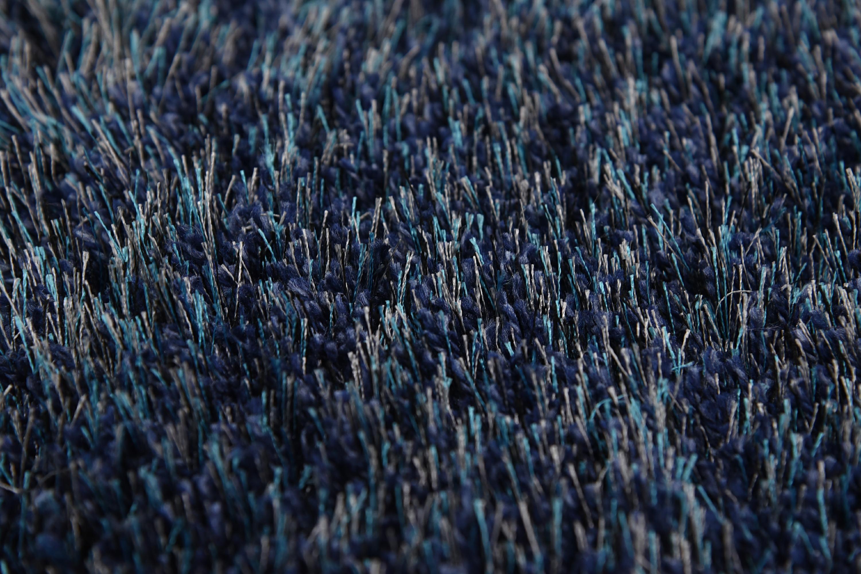 Navy Blue 9' x 12' Luxe Solid Shag Rug eSaleRugs