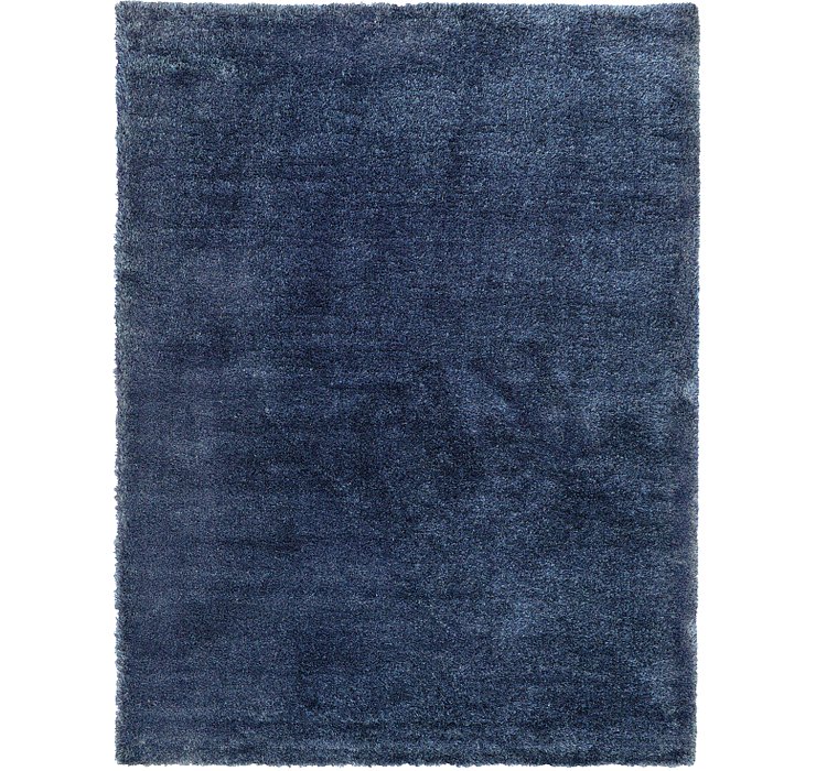 9' x 12' Luxe Solid Shag Rug