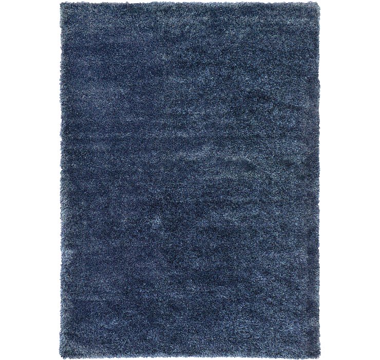 7' x 10' Luxe Solid Shag Rug