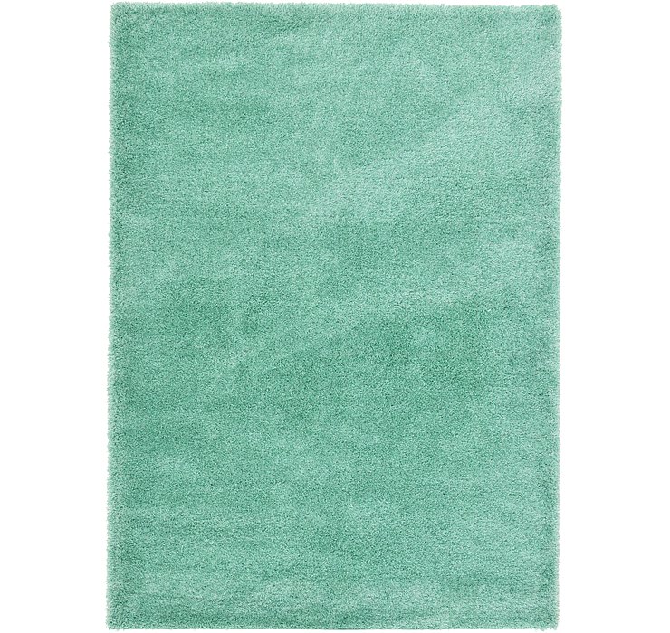 7' x 10' Luxe Solid Shag Rug