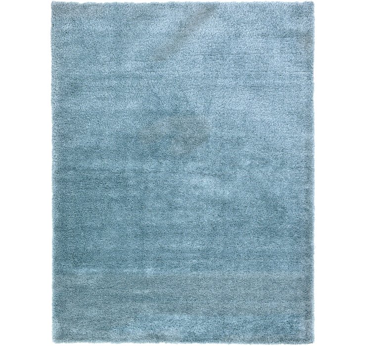 9' x 12' Luxe Solid Shag Rug