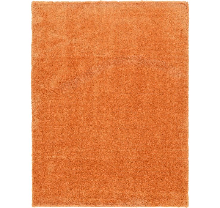 9' x 12' Luxury Solid Shag Rug