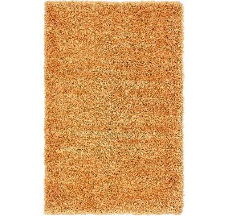 3' 3 x 5' 3 Luxe Solid Shag Rug
