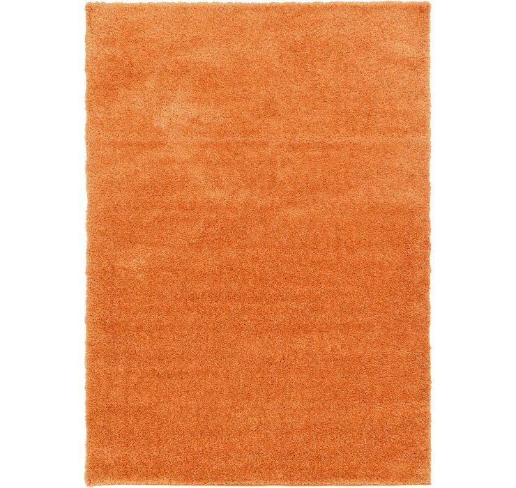 7' x 10' Luxe Solid Shag Rug