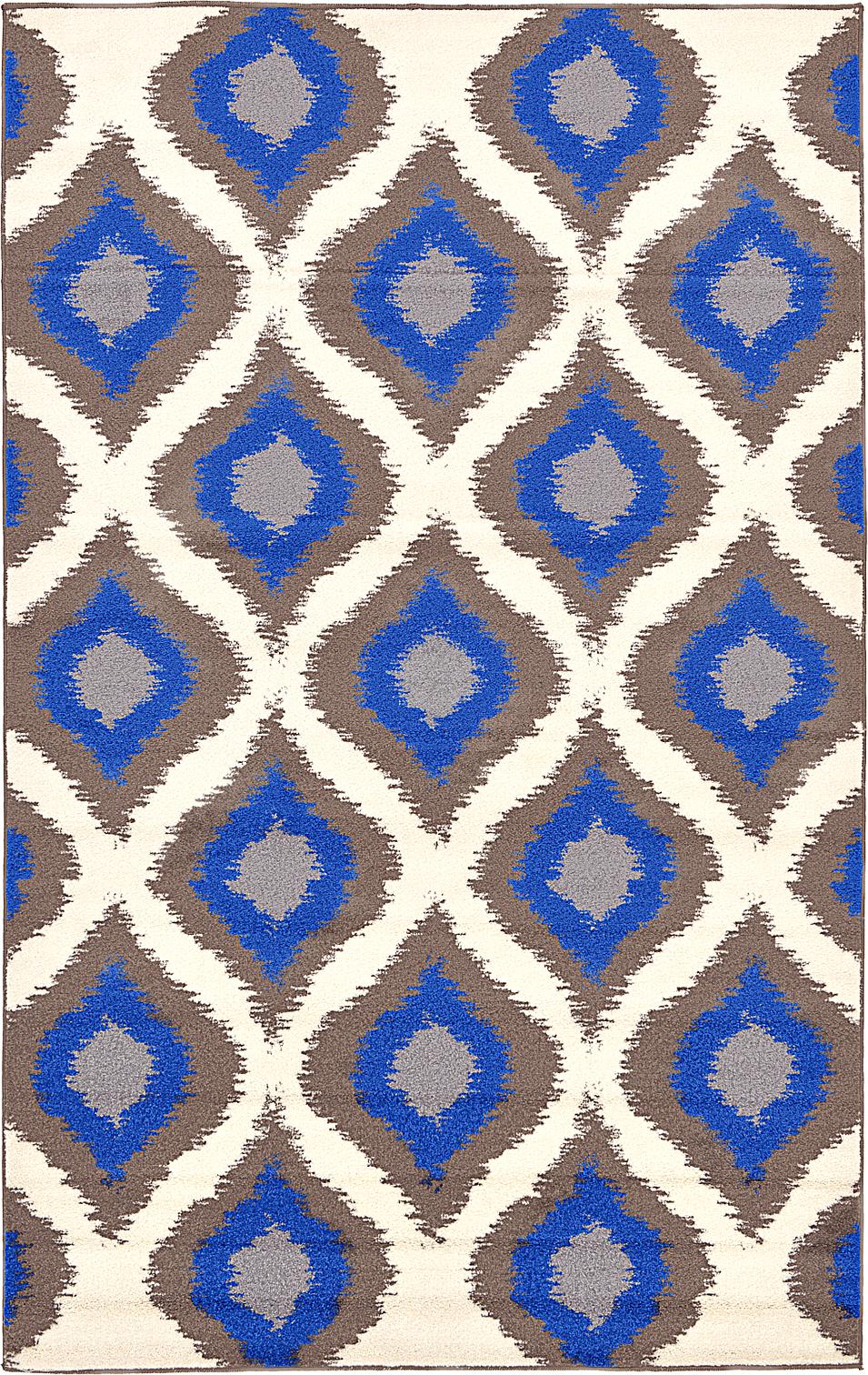 Ivory 5' x 8' Trellis Rug Area Rugs eSaleRugs