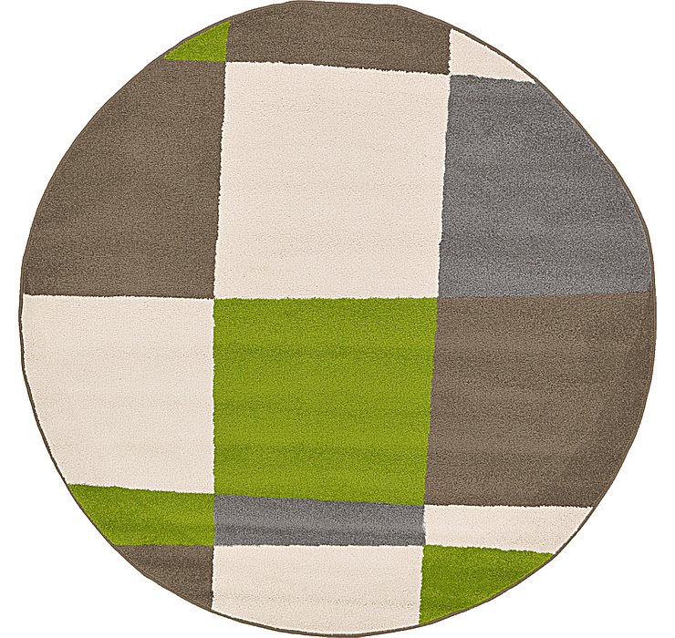 6' x 6' Frieze Round Rug