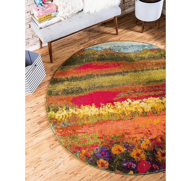 6' x 6' Casablanca Round Rug
