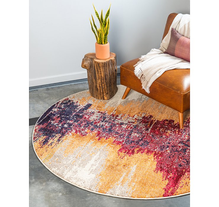 6' x 6' Casablanca Round Rug