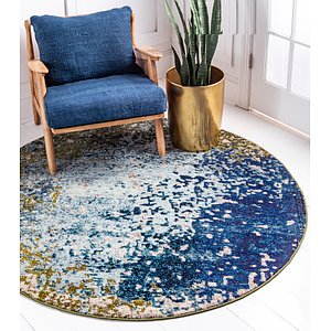 Unique Loom 6' x 6' Estrella Round Rug
