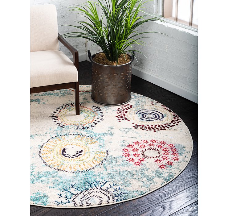 6' x 6' Casablanca Round Rug