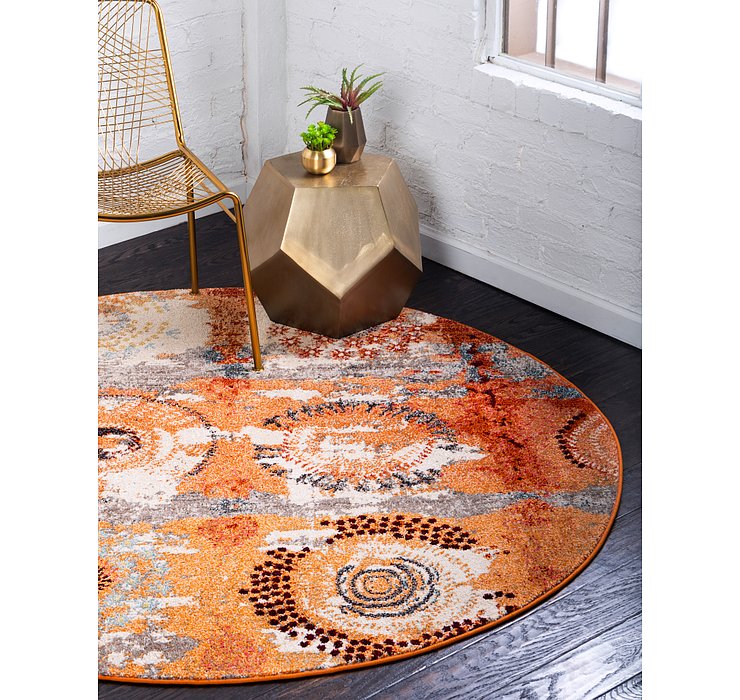 6' x 6' Casablanca Round Rug