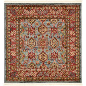 Unique Loom 4' x 4' Sahand Square Rug