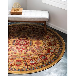 8' x 8' Serapi Round Rug