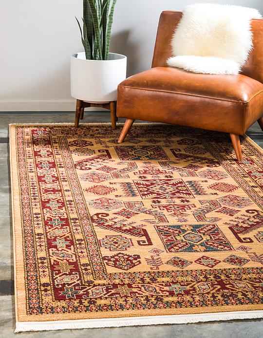 Beige 3' 3 x 5' 3 Serapi Rug Area Rugs eSaleRugs