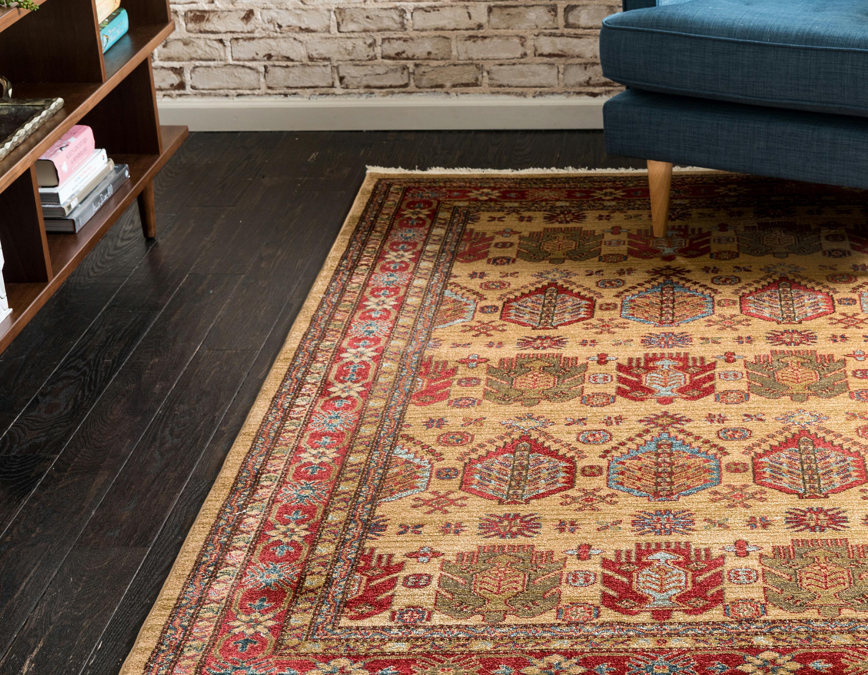 Beige 5' x 8' Serapi Rug eSaleRugs