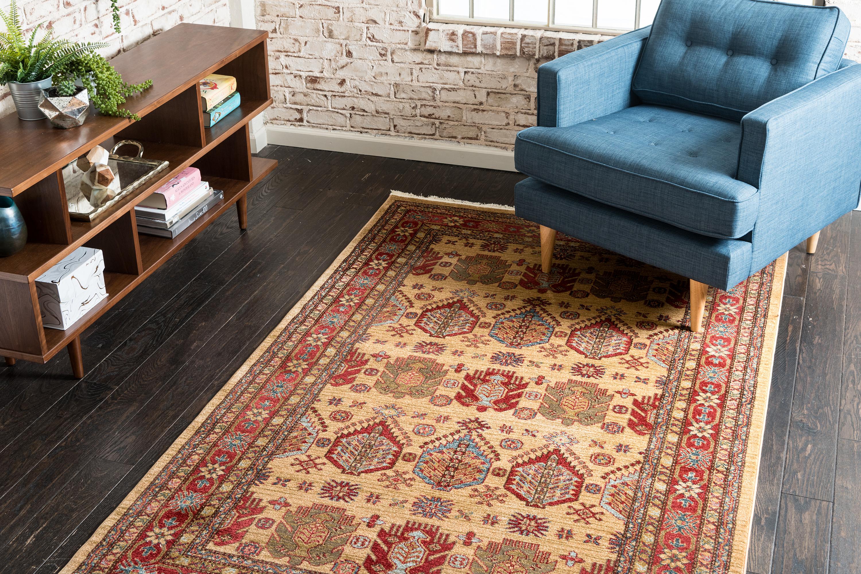 Beige 5' x 8' Serapi Rug eSaleRugs