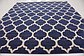 10' x 10' Lattice Square Rug thumbnail image 3
