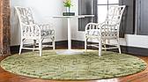 245cm x 245cm Damask Round Rug thumbnail image 2
