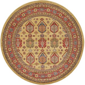 8' x 8' Serapi Round Rug