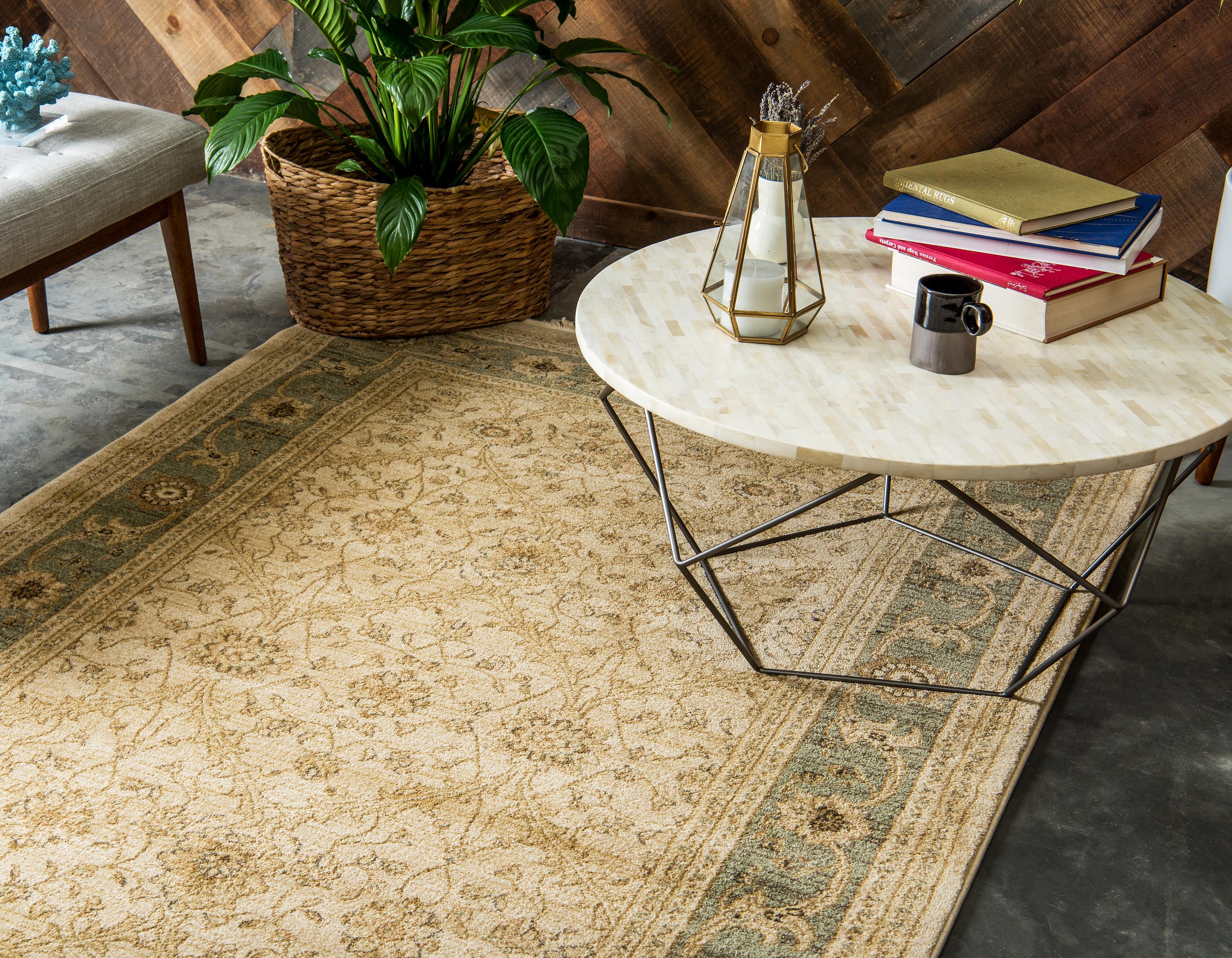 Cream 9' x 12' Kensington Rug eSaleRugs