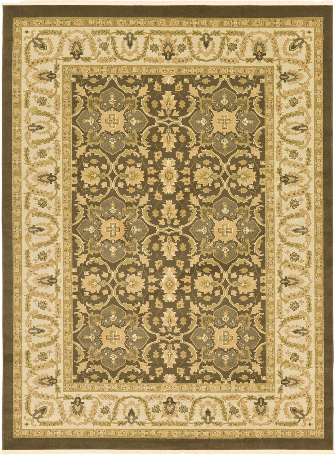 Brown Unique Loom 9 X 12 Edinburgh Rug Area Rugs Com Main Unique Loom 9 X 12 Edinburgh Rug Photo