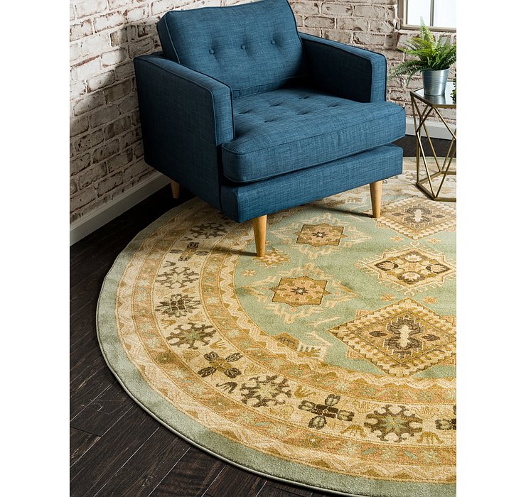 6' x 6' Serapi Round Rug