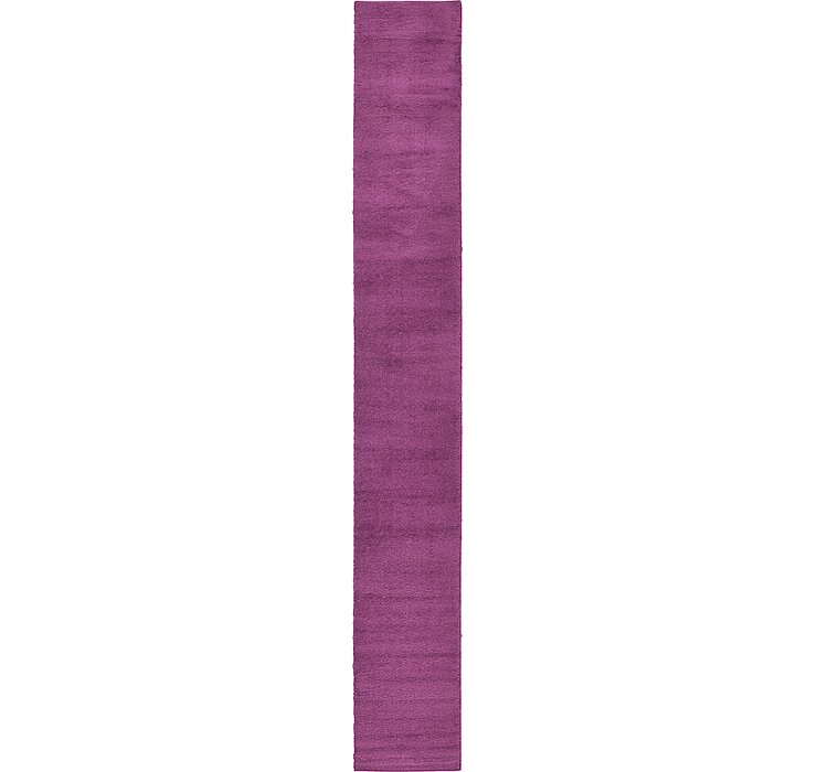 2' 7 x 19' 8 Solid Frieze Runner Rug
