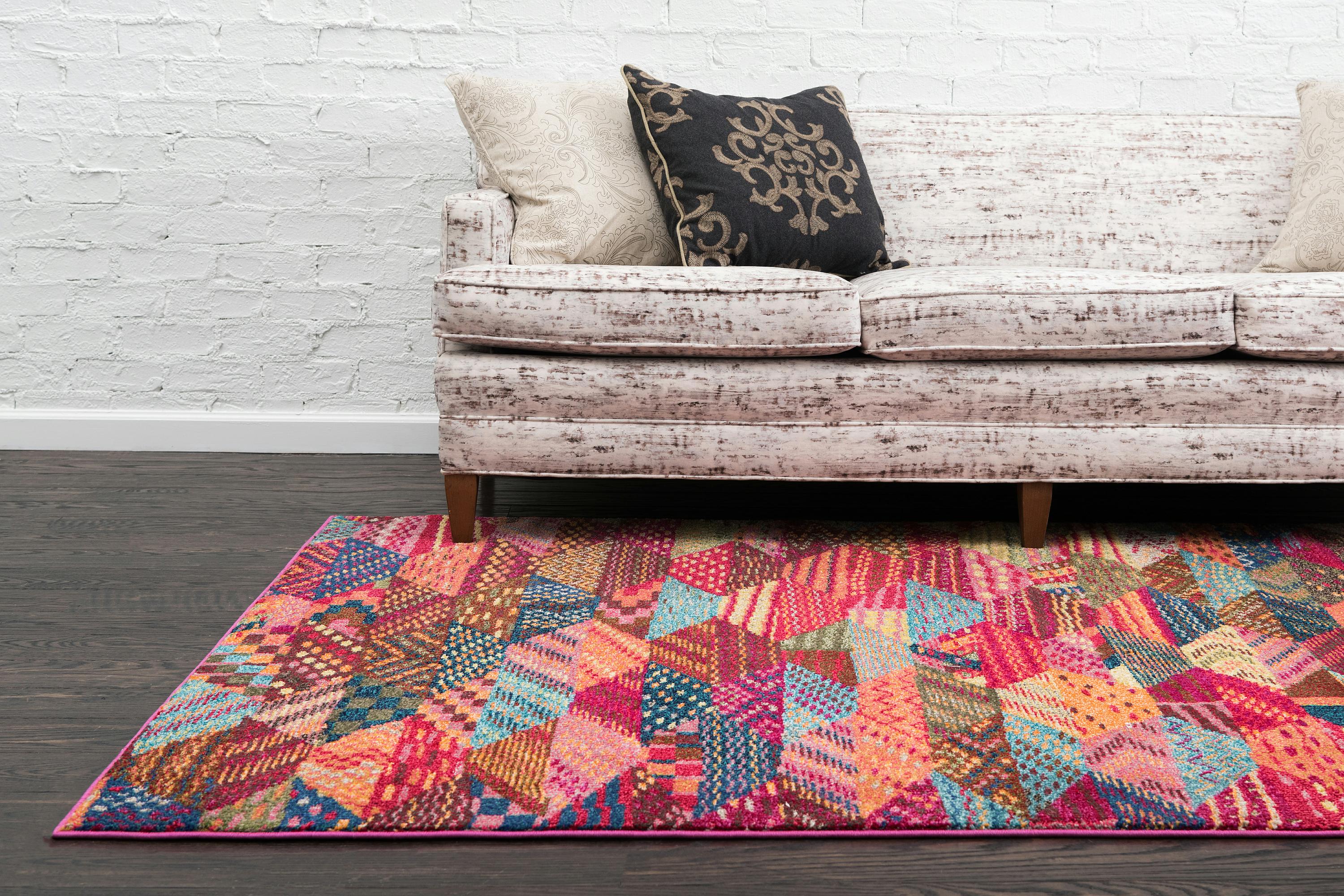 Multicolor 9' x 12' Santa Fe Rug iRugs UK