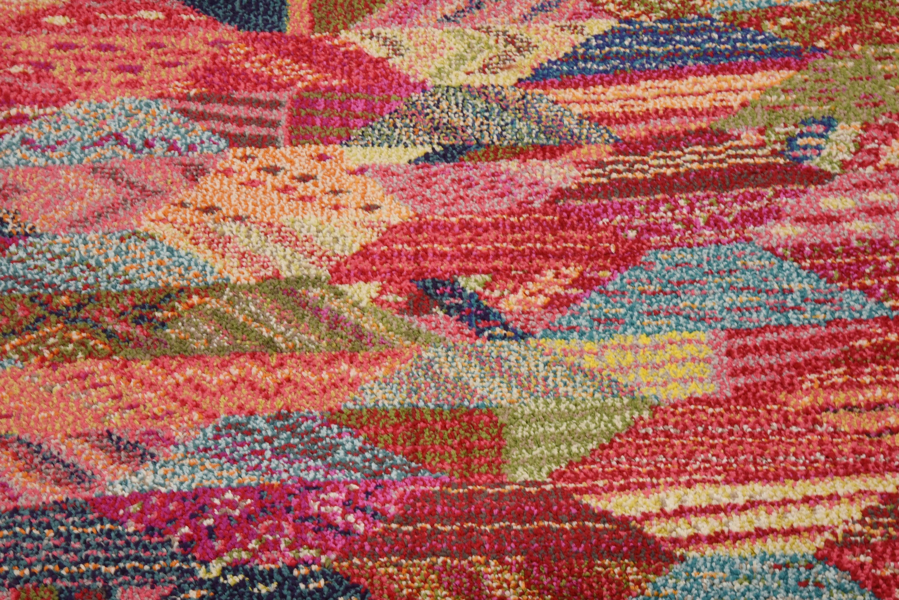 Multicolor 2' 7 x 10' Santa Fe Runner Rug Rugs.ca