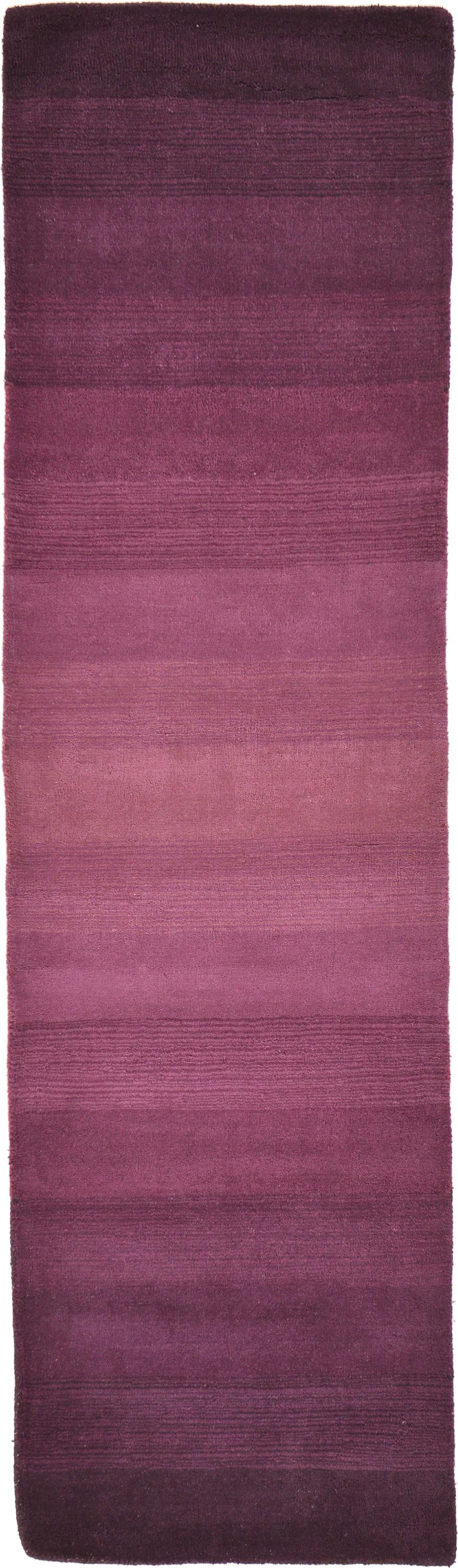 Dark Purple 2' 7 x 9' 10 Reproduction Gabbeh Runner Rug eSaleRugs