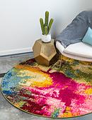 6' x 6' Casablanca Round Rug thumbnail