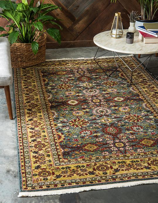 Blue 5' x 8' Kensington Rug Area Rugs Rugs.ca