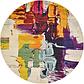 6' x 6' Casablanca Round Rug thumbnail