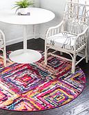 8' x 8' Hyacinth Round Rug thumbnail image 1