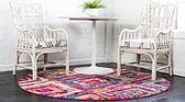 8' x 8' Hyacinth Round Rug thumbnail image 2