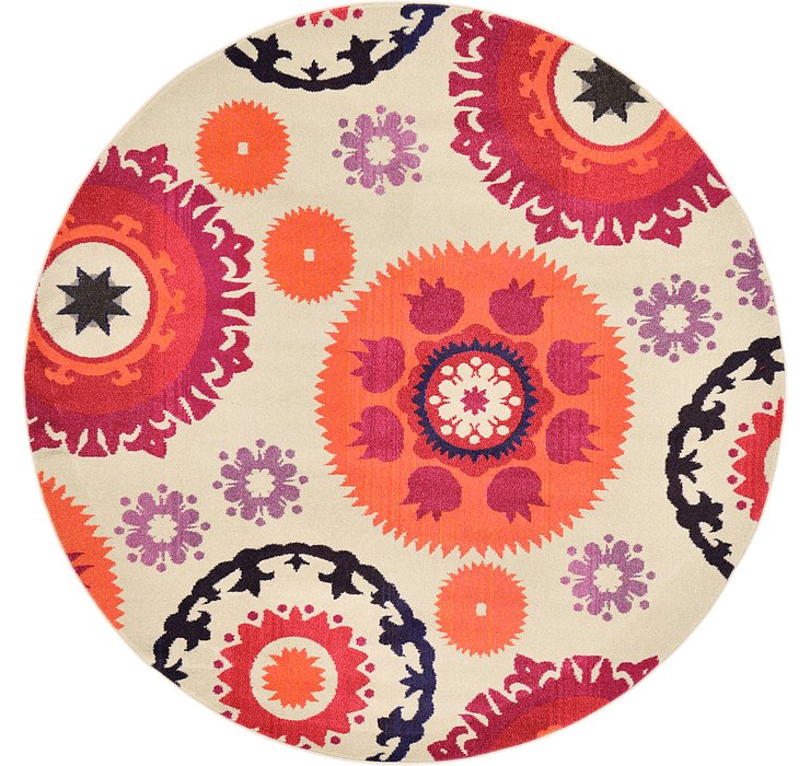 8' x 8' Casablanca Round Rug