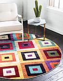 8' x 8' Hyacinth Round Rug thumbnail