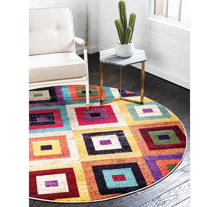 6' x 6' Casablanca Round Rug