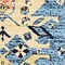 See color option for 5' x 8' Heriz Design Rug