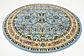 245cm x 245cm Kashan Design Round Rug thumbnail image 2