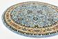 8' x 8' Kashan Design Round Rug thumbnail
